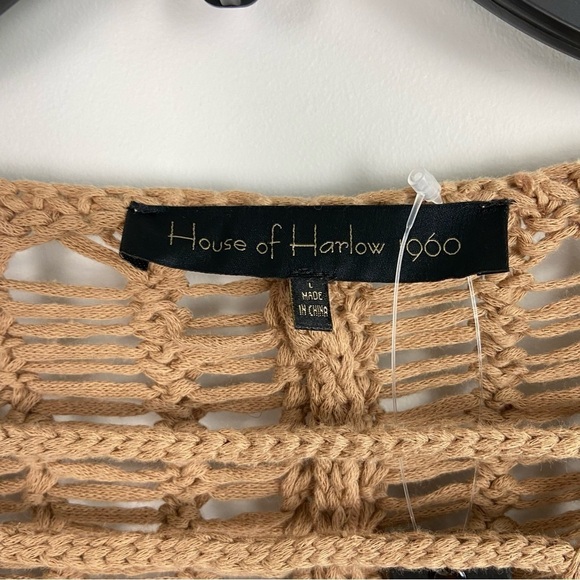 House of Harlow 1960 x REVOLVE Ainslie Dress in Tan Size L - Picture 7 of 8